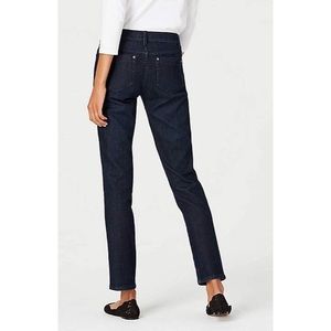 J Jill Denim Authentic Fit Slim Leg Jean Dark Wash